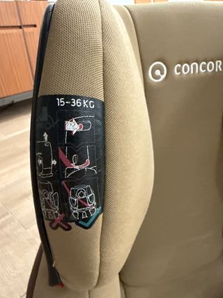 Silla coche Concord Grupo 1-2-3 (15-36kg)