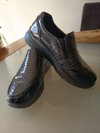 Sapatos de senhora Seaside pretos