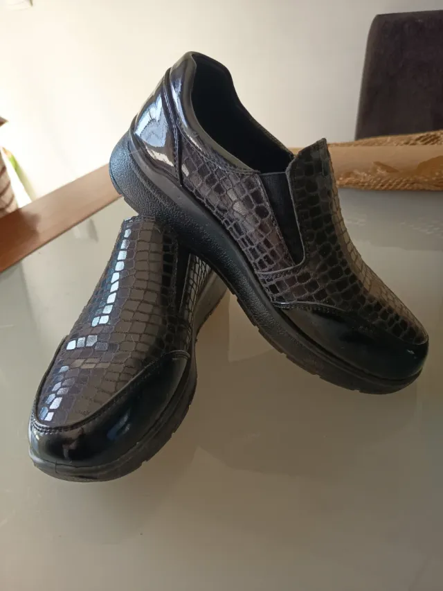 Sapatos de senhora Seaside pretos