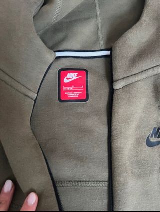 Nike Tech Fleece Verde Hombre