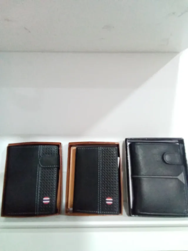 Carteras de piel para caballero