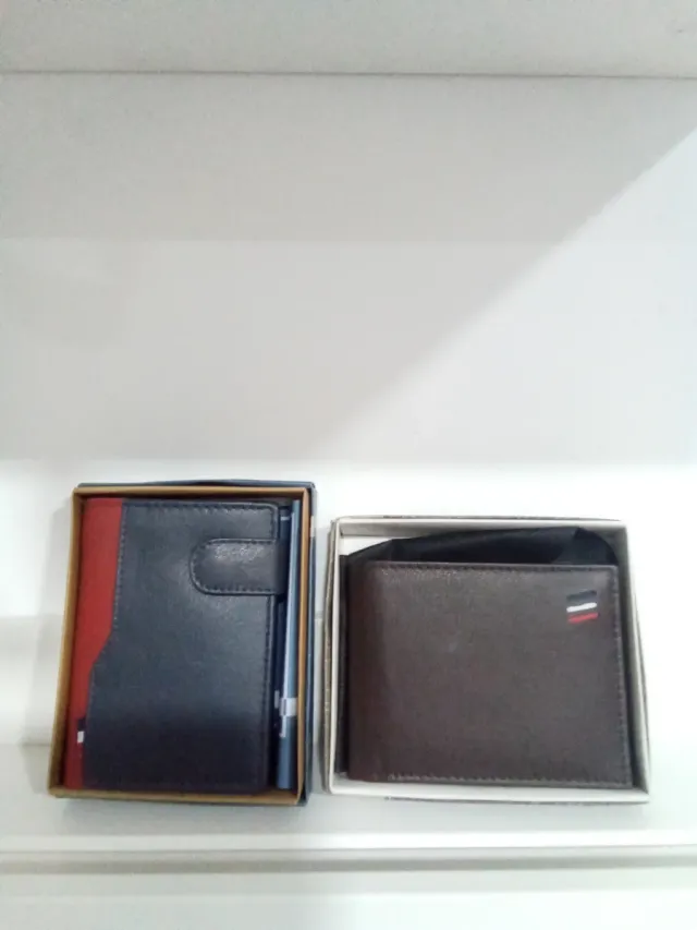 Carteras de piel para caballero