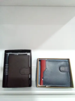 Carteras de piel para caballero
