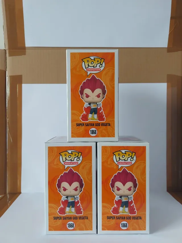 Funko Pop!Dragon Ball Vegeta Super Saiyan God 1868