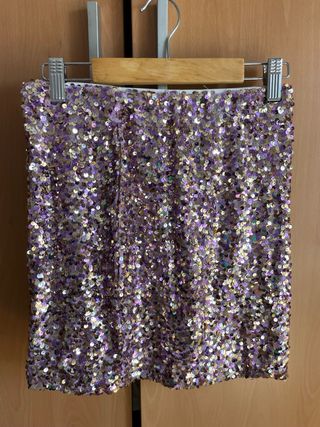 Falda lentejuelas nueva talla única