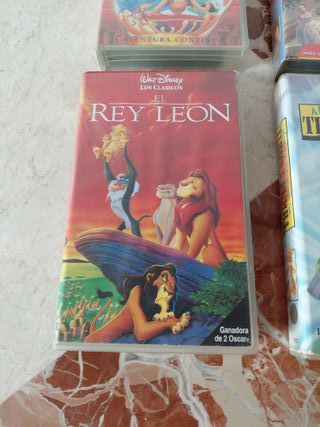 Lote 4 Películas Disney VHS