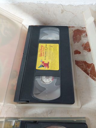 Lote 4 Películas Disney VHS