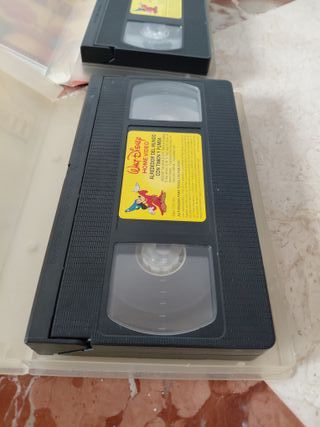 Lote 4 Películas Disney VHS