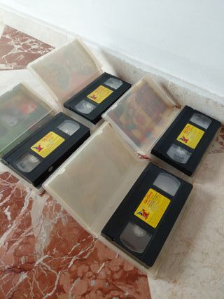 Lote 4 Películas Disney VHS