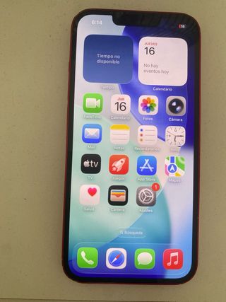 iPhone 13 Rojo ahí tienes las fotos 92%