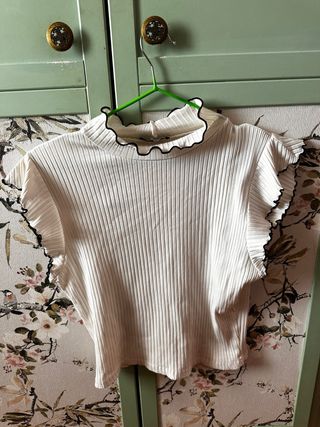Camisa Zara Morada Talla M