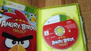 Angry Birds Trilogy. 3 JUEGOS. Xbox 360. Perfecto.