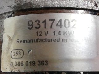 MOTOR ARRANQUE OPEL COMBO (CORSA C) (2)