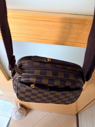 Bolso bandolera cuadros mujer