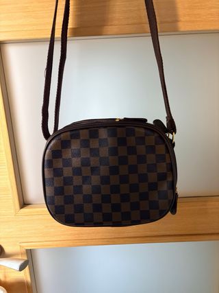 Bolso bandolera cuadros mujer