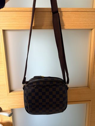 Bolso bandolera cuadros mujer