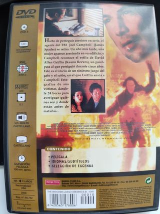 DVD The Watcher (Juego Asesino)