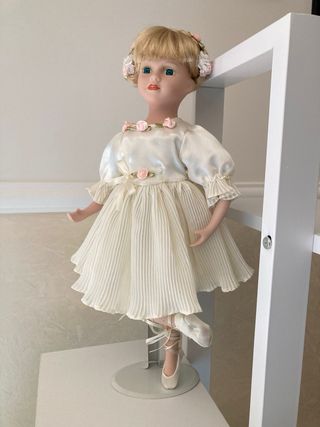 Bambola ballerina porcellana