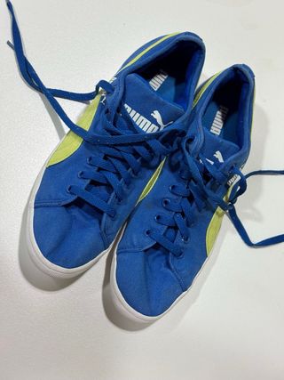 Zapatillas Puma Azul y Verde