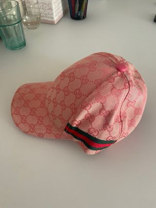 Gorra Gucci Rosa GG