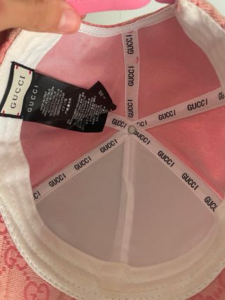 Gorra Gucci Rosa GG