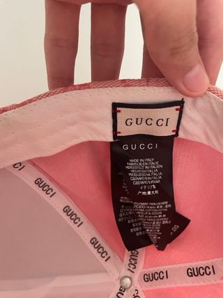 Gorra Gucci Rosa GG
