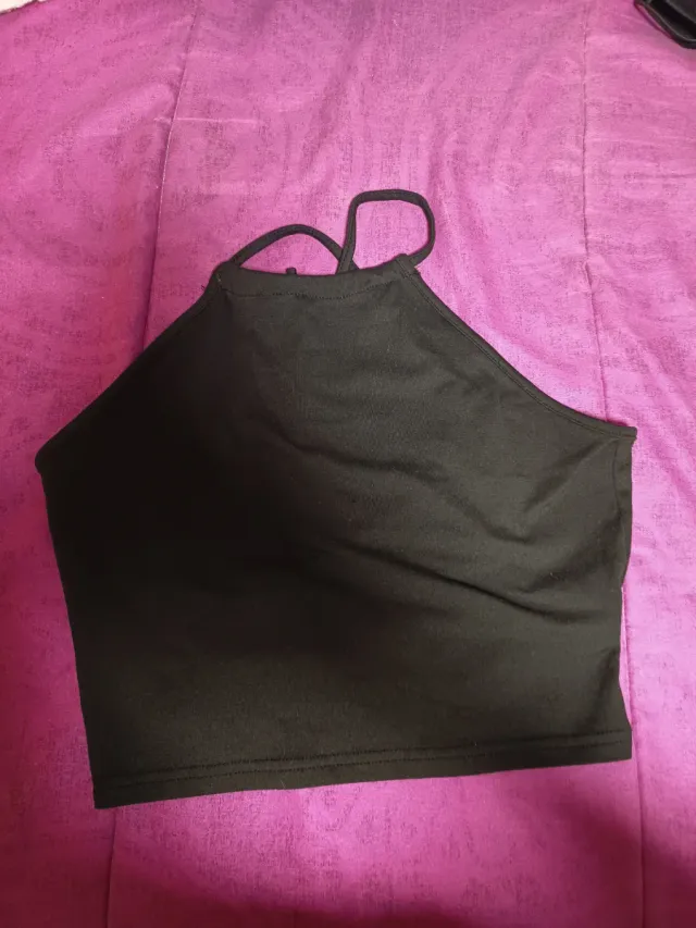 Lote 5 Tops Negro Talla Única
