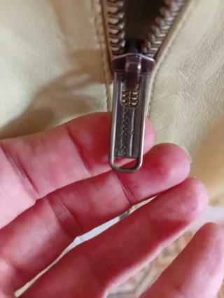 Bomboogie Giubbino donna pelle giallo s