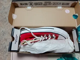 Converse Rojas Bota Originales Talla 36.5