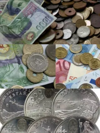 CAMBIO, com pro, PESETAS por EUROS