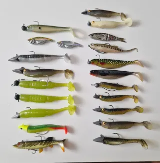 Señuelos de pesca depredadores