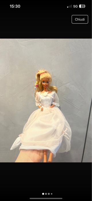 Barbie vintage abito da sposa