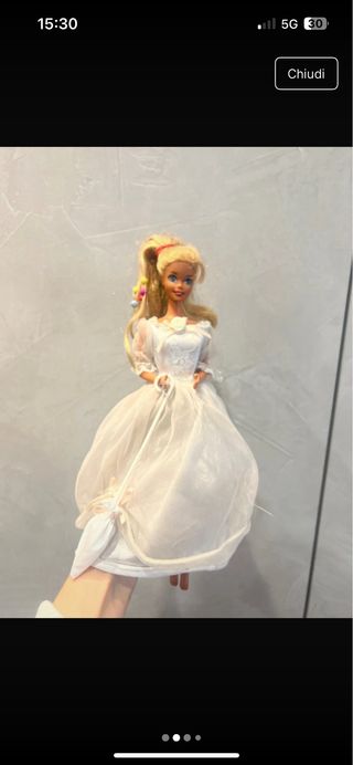 Barbie vintage abito da sposa
