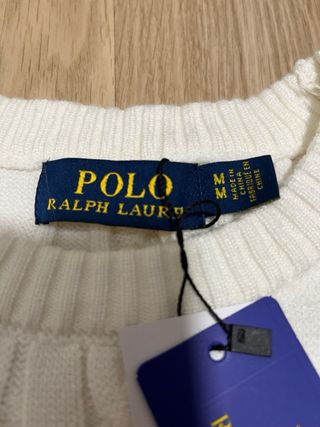 Jersey Polo Ralph Lauren Blanco