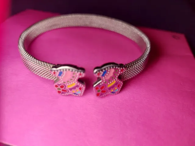 Pulsera estilo  Tous Oso Multicolor