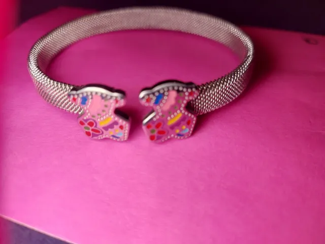 Pulsera estilo  Tous Oso Multicolor