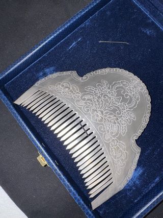 Conjunto Peinetas Fallera Plata