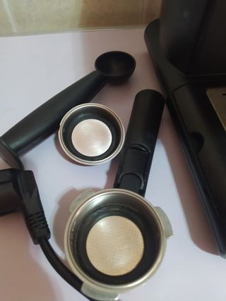 Cafetera SilverCrest Negra y Cromada