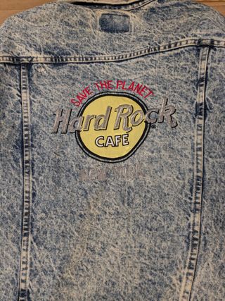 Giubbino Jeans Levi's Hard Rock Cafe