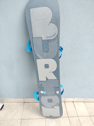  Tabla de snow Burton con funda y fijaciones
