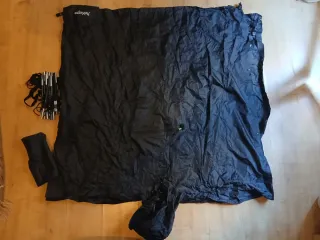 Poncho/Chubasquero/Tienda Kokagne Negro