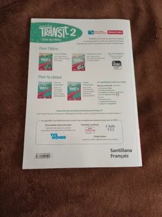 Transit 2 livre de l'élève
