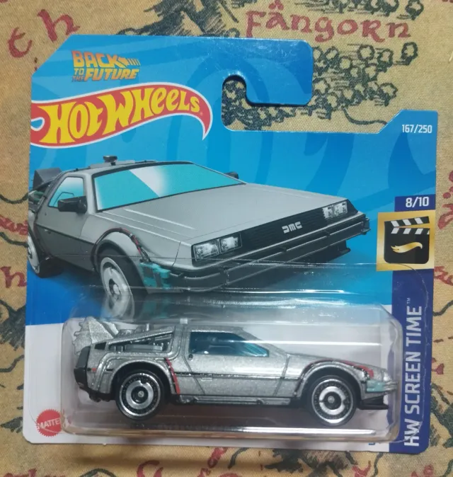 Hot Wheels DeLorean Regreso al Futuro