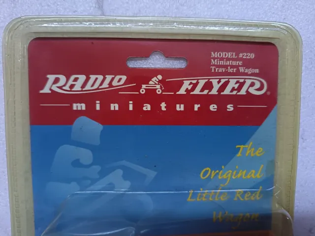Radio Flyer Miniatura Trav-Ler Wagon Originale 1997