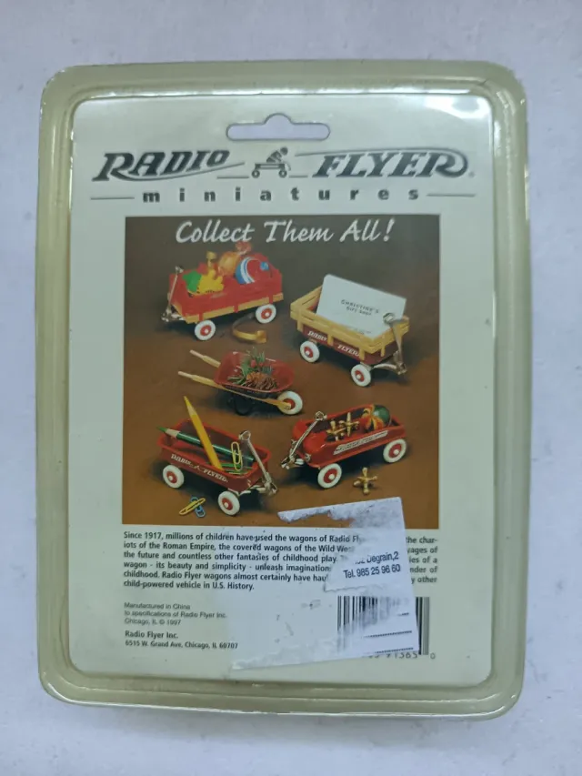 Radio Flyer Miniatura Trav-Ler Wagon Originale 1997