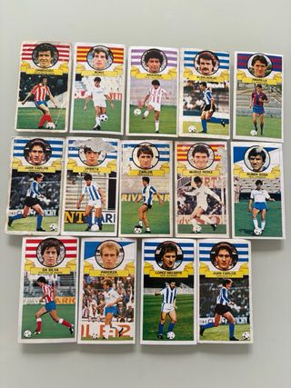 Lote 49 Cromos Liga Este 85/86 + 12 Fichajes