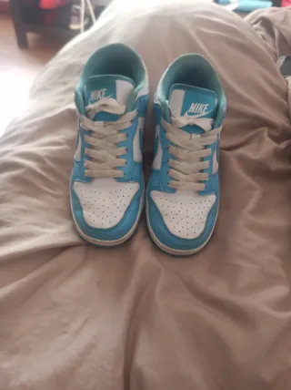 Tenis Nike Mujer Azul y Blanco