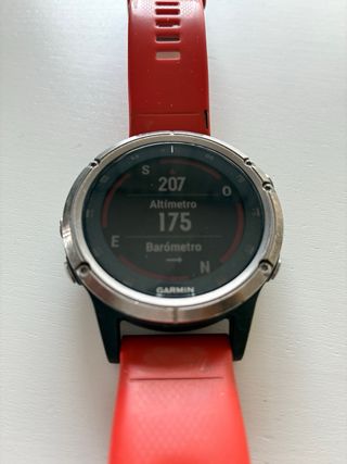 Garmin Fénix 5 Plus Rojo Cable de carga