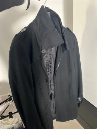 Cappotto lungo nero