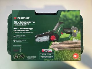 Mini sierra recargable Parkside 12V